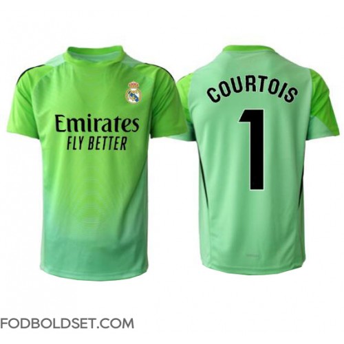 Real Madrid Thibaut Courtois #1 Målmand Udebanetrøje 2025-26 Kortærmet